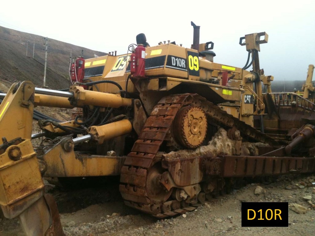 Dismantled D10R